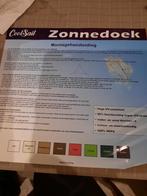 Zonnedoek coolsail, Tuin en Terras, Ophalen, Nieuw