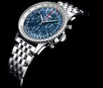 breitling navitimer, Ophalen, Leer, Staal, Breitling