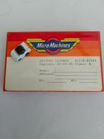 Micro Machines - Drivers License - Vintage, Ophalen of Verzenden, Gebruikt