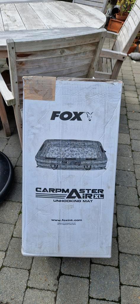 Fox Carpmaster Air Mat XL (nieuw in doos), Watersport en Boten, Hengelsport | Karpervissen, Nieuw, Complete set, Ophalen