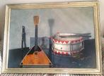 Musique - Tambour et balalaïka - Joachim Bereuter (né 1946), Antiquités & Art, Enlèvement