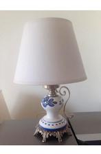 Tinnen Tafellamp, Huis en Inrichting, Ophalen, Zo goed als nieuw