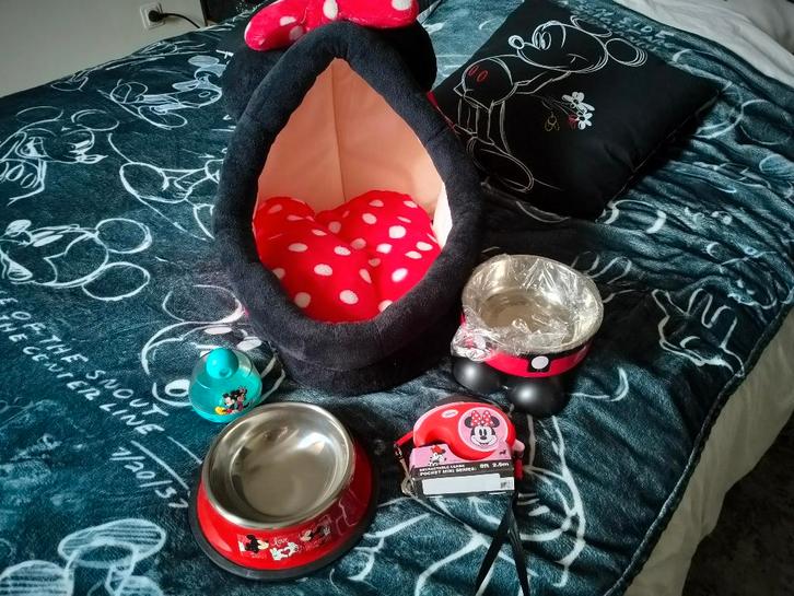 Pakket voor hondje of kat van Minnie mouse, Animaux & Accessoires, Autres accessoires pour animaux, Neuf, Enlèvement