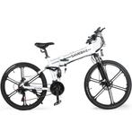Samebike LO26 II 500W 35km/h witte opvouwbare elektrische fi, Verzenden, Nieuw