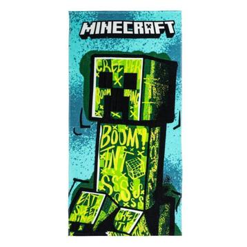 Minecraft Badlaken / Strandlaken / Handdoek - Creeper beschikbaar voor biedingen