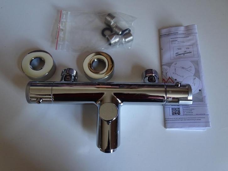 Nouveau robinet thermostatique, Doe-het-zelf en Bouw, Sanitair, Nieuw, Kraan, Chroom, Ophalen of Verzenden
