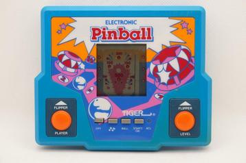 vintage Tiger handheld Electronic Pinball 