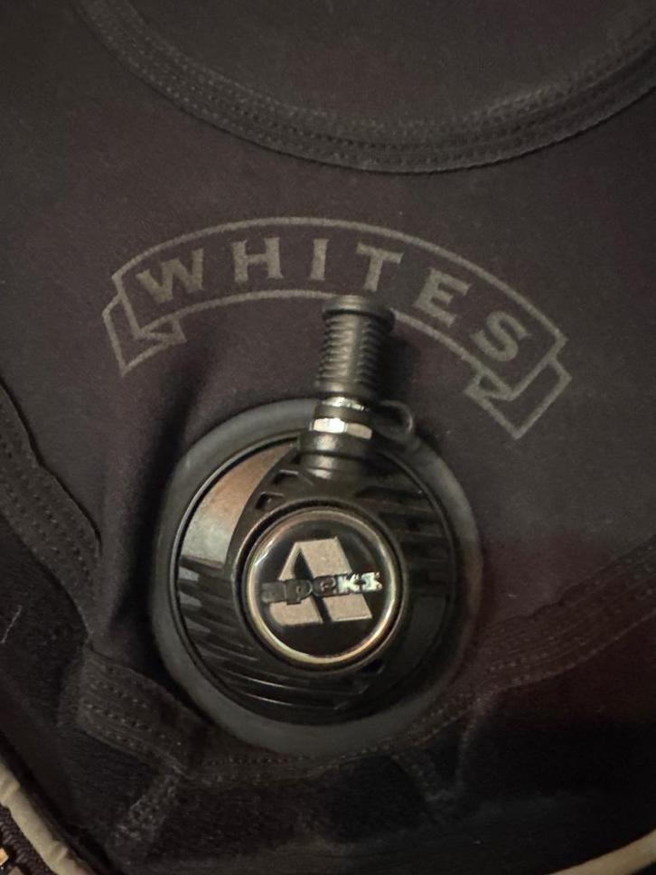 Droogpak Whites Fusion neopreen dames, Watersport en Boten, Duiken, Zo goed als nieuw, Duikpak, Ophalen of Verzenden