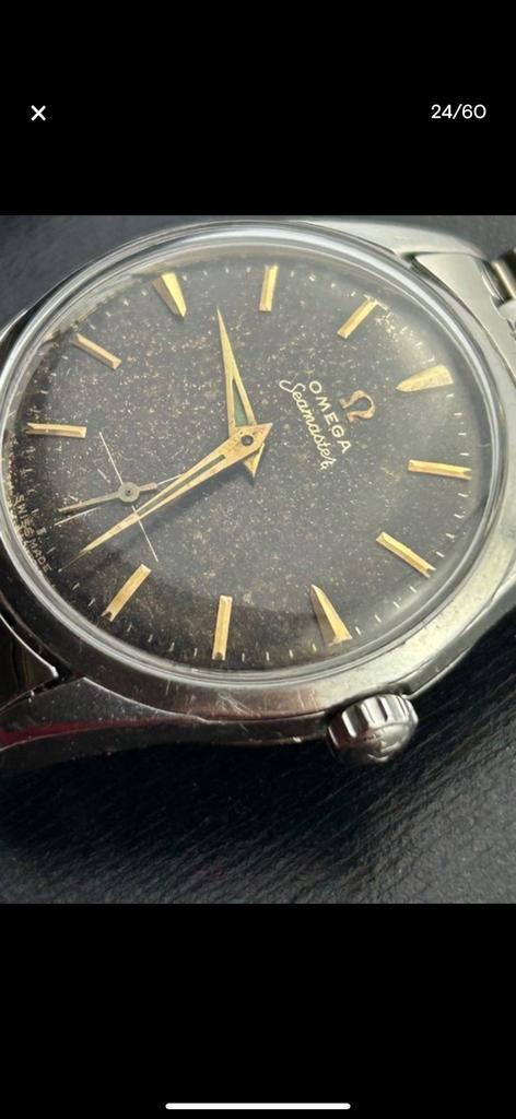 Omega Seamaster Ref. 2937-3 (1950-1960), Handtassen en Accessoires, Horloges | Heren, Omega, Staal, Ophalen