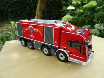 MAN Brandweer Mont Blanc Tunnel - 1/43 beschikbaar voor biedingen