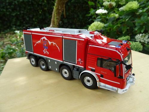 MAN Brandweer Mont Blanc Tunnel - 1/43, Hobby en Vrije tijd, Modelauto's | 1:43, Nieuw, Bus of Vrachtwagen, Ophalen of Verzenden