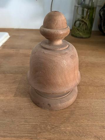 HOUTEN ORNAMENT VOET VOETSTUK LAMPVOET beschikbaar voor biedingen
