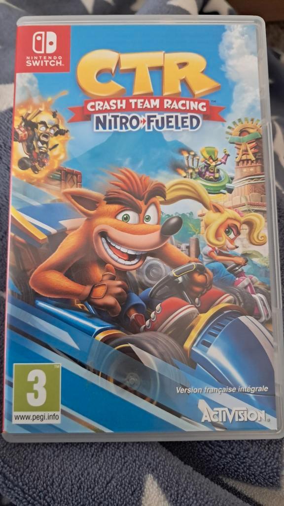 Jeux switch "Crash Team Racing: Nitro-Fueled", Games en Spelcomputers, Games | Nintendo Switch, Zo goed als nieuw, Racen en Vliegen