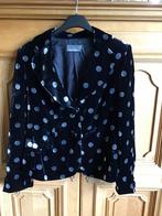 Zwart velours jasje, Kleding | Dames, Ophalen, Zwart, Maat 42/44 (L), Jasje