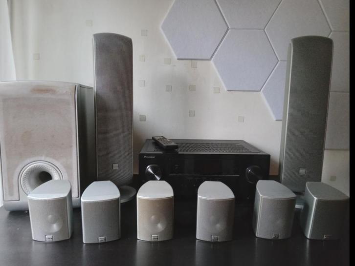 Volledige hi-fi surround installatie, Audio, Tv en Foto, Home Cinema-sets, Gebruikt, 5.1-systeem, Pioneer, Ophalen
