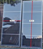 Portes coulissantes IKEA PAX Uggdal gris/noir 200x238 cm, Ophalen, 200 cm of meer, Zo goed als nieuw, Glas