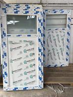 Portes de services PVC en liquidation à bas prix en stock, Enlèvement ou Envoi, Neuf, Métal, Porte extérieure