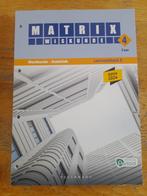 Matrix Wiskunde Meetkunde - Statistiek 4, Boeken, Schoolboeken, ASO, Wiskunde A, Nieuw, Ophalen of Verzenden