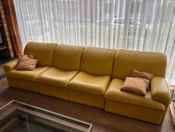 Set Lederen Jori design zetel (minstens 6 pers) beschikbaar voor biedingen