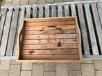 Teak opdienblad, Ophalen, Gebruikt
