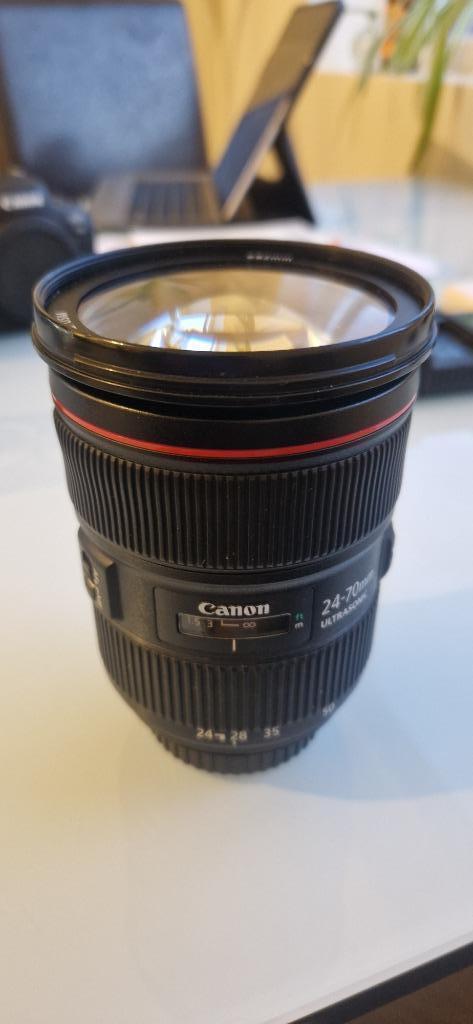 Canon EF 24-70mm f2.8L II USM, TV, Hi-fi & Vidéo, Photo | Lentilles & Objectifs, Utilisé, Lentille standard, Zoom, Enlèvement