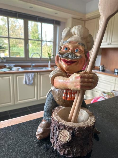 Chef-kok lepelhouder, Huis en Inrichting, Keuken | Keukenelementen, Zo goed als nieuw, Minder dan 100 cm, Minder dan 50 cm, Minder dan 25 cm
