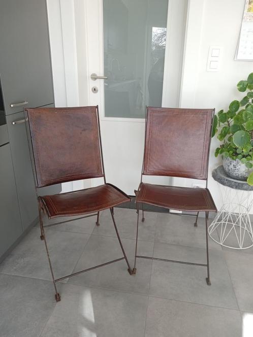 Mooie (decoratieve/ antieke)  stoelen met leder!, Antiek en Kunst, Antiek | Meubels | Stoelen en Sofa's, Ophalen