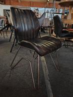 Lederen stoel vintage look (outlet), Ophalen, Nieuw