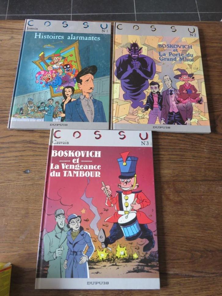 3 GEZELLIGE STRIPALBUMS 1,2,3, Boeken, Stripverhalen, Gelezen, Meerdere stripboeken, Ophalen of Verzenden