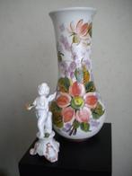 VAAS BASSANO - Italy - Vintage jaren 50-60, Huis en Inrichting, Aardewerk of Porselein, Oranje, Ophalen of Verzenden, Zo goed als nieuw