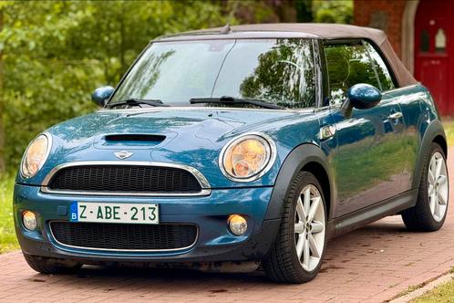 Mini Cooper S Cabriolet, Auto's, Mini, Bedrijf, Cooper, Navigatiesysteem, Cabriolet, Bruin, Leder, Ophalen