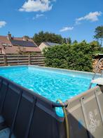 Intex zwembad, warmtepomp,zandfilter,oproller vr noppenfolie, Jardin & Terrasse, Accessoires de piscine, Enlèvement, Utilisé