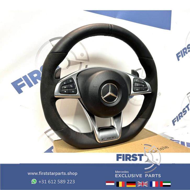 63 AMG STUUR + AIRBAG C63 GLC63 KLASSE W205 C W253 C253 GLC, Auto-onderdelen, Besturing, Mercedes-Benz, Gebruikt, Ophalen of Verzenden