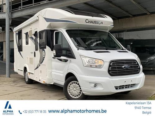 Chausson 728 EB Ford 170 PK manueel (bj 2017), Caravans en Kamperen, Mobilhomes, Bedrijf, Half-integraal, Chausson, Diesel, 7 tot 8 meter