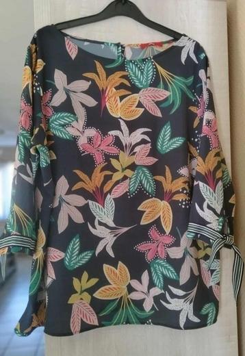 kleurige blouse s. Oliver maat 44 - 46 beschikbaar voor biedingen