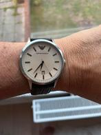 Emporio Armani, Staal, Polshorloge, Ophalen of Verzenden, Omega