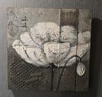 Canvas / schilderij -  Bloem - 60 x 60 cm, Comme neuf, Enlèvement, 50 à 75 cm, Peinture