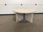 (69) Moderne ronde salontafel diameter 90 cm nieuw., Maison & Meubles, Dénudé, Enlèvement