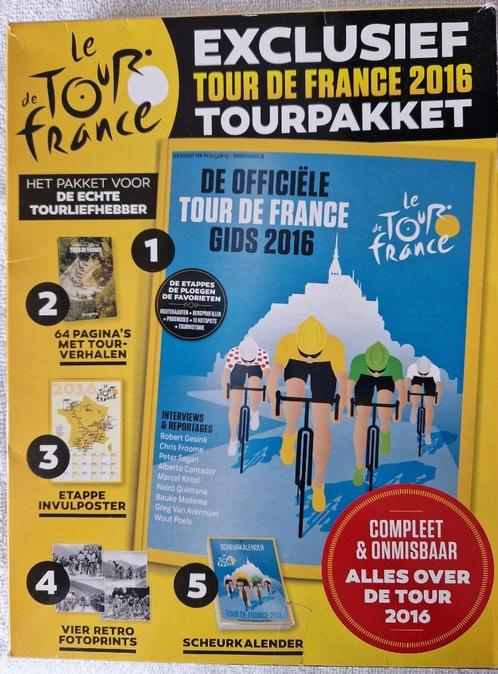 Tour de France 2016 Exclusief Tourpakket Nieuw, Boeken, Sportboeken, Nieuw, Lopen en Fietsen, Ophalen of Verzenden