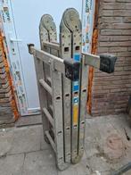 Plooiladder open geplooid 4meter, Doe-het-zelf en Bouw, Ophalen, Gebruikt