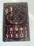 Vintage stalen decoratieve wandplaat „Jack Daniel's”, Verzamelen, Merken en Reclamevoorwerpen, Ophalen of Verzenden, Gebruikt