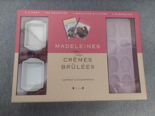 REGALEZ-VOUS Coffret duo gourmand Madeleines crèmes brûlées, Livres, Livres de cuisine, Neuf, Enlèvement ou Envoi