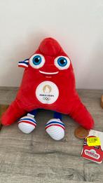 Peluches jeux olympiques paris 2024, Kinderen en Baby's, Speelgoed | Knuffels en Pluche, Ophalen, Nieuw