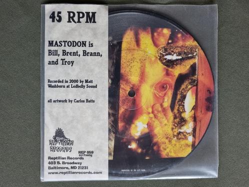 Mastodon – Slick Leg (Vinyl 7” Picture disc, Metal), Cd's en Dvd's, Vinyl | Hardrock en Metal, Ophalen of Verzenden