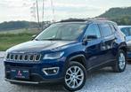 JEEP COMPASS 1.6 MJD 4x2 LIMITED TOIT PANO FULL OPTIONS, Euro 6, Blauw, 5 deurs, SUV of Terreinwagen