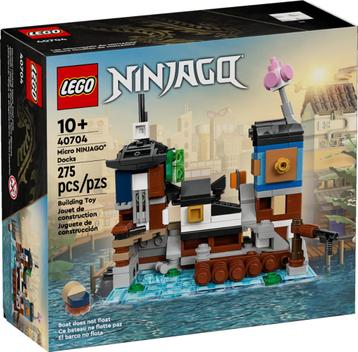 LEGO 40704 Micro NINJAGO City Docks (2024) Sealed like new beschikbaar voor biedingen