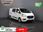 Ford Transit Custom 2.0 TDCI L2 Trend DC Dubbel Cabine BPM V, Auto's, Wit, 202 g/km, Bedrijf, Ford