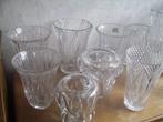 plusieurs vases val saint lambert bohême, d'arques, Verzenden