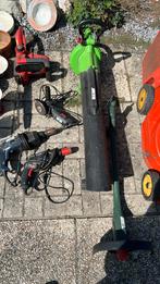 Bladblazer electrische kettingzaag etc, Ophalen, Gebruikt