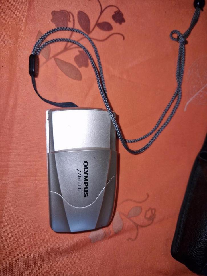 Olympus Mju II 35 mm 1:2,8, Audio, Tv en Foto, Fotocamera's Analoog, Gebruikt, Compact, Olympus, Ophalen of Verzenden